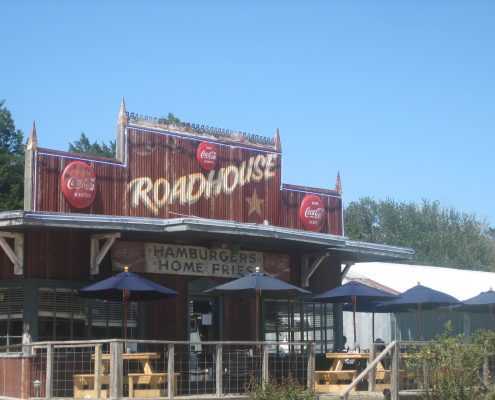 Roadhouse hamburger restaurant In Bastrop, Texas