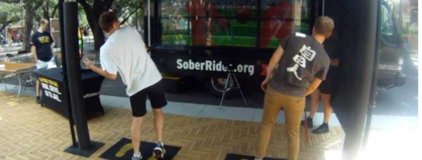 TxDOT Virtual Dodgeball to Prevent Drunk Driving