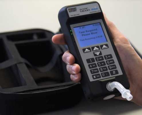 SmartMobile portable alcohol monitoring device