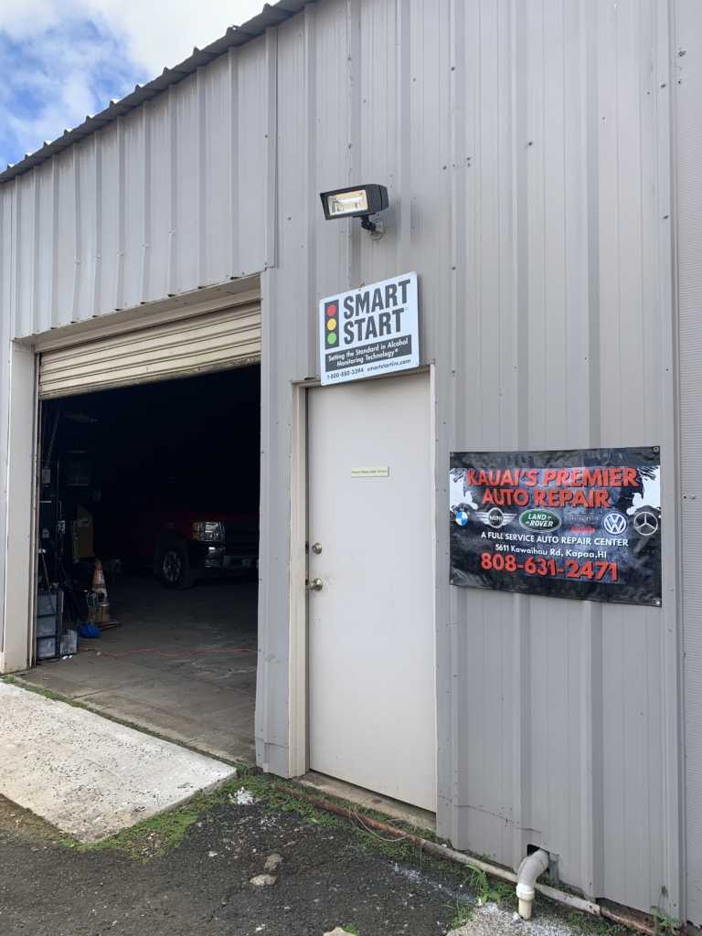 Smart Start Ignition Interlock Shop Location: Kauai Premiere Auto Repair Featured Image