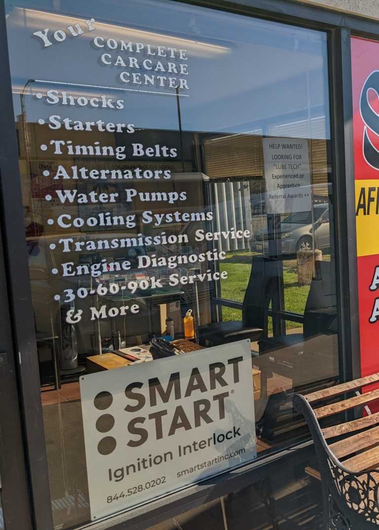Smart Start Ignition Interlock Shop Location: Scott's Affordable Car Care & Fast Lube Image 02