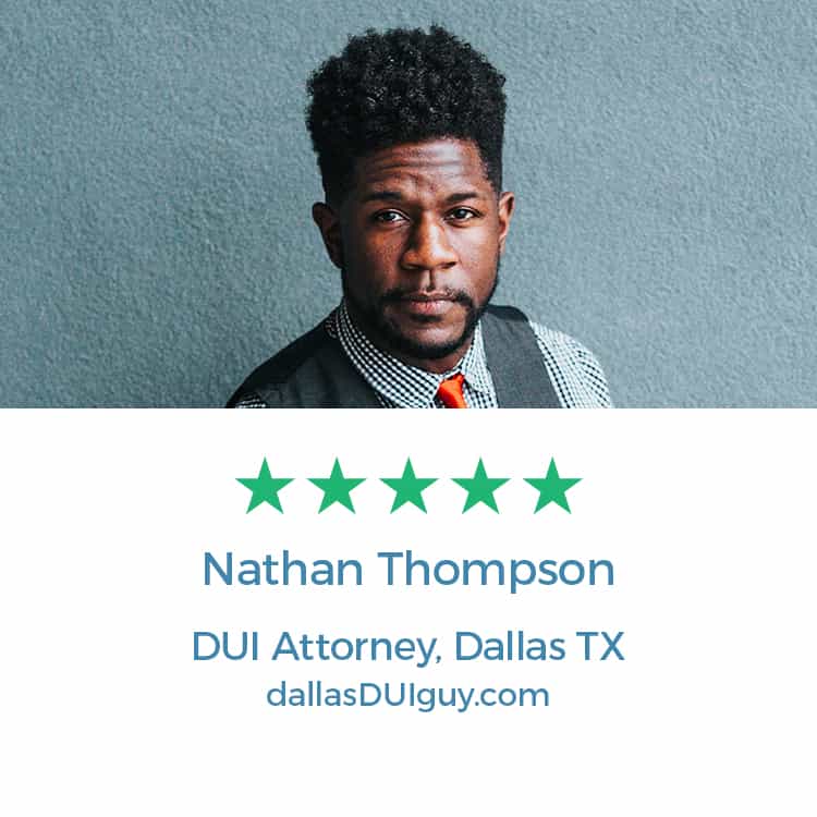 Nathan Thompson, DUI Attorney, Dallas TX